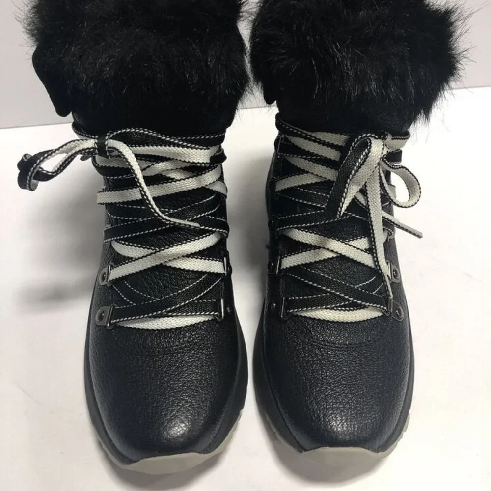 Vaneli Women’s Acadia, Black Winter Boots, Size 6M